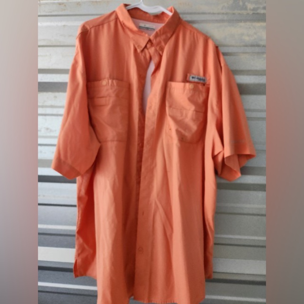 Mens 2XL Columbia fishing shirt